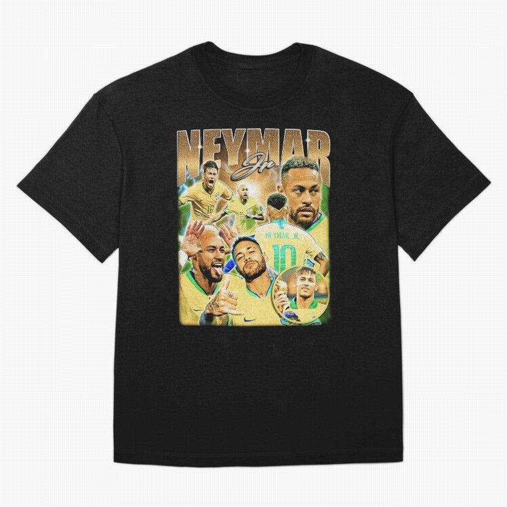 The Best Neymar 10 Vintage 90s Vintage Bootleg Style Oversized T-Shirt Represent FIFA World Cup 2026 Group Stage Inspired by Messi, CR7 and Mbappe, France Energy, Football History, Final Match Energy, Crowd Noise and Once in a Lifetime Moments;
