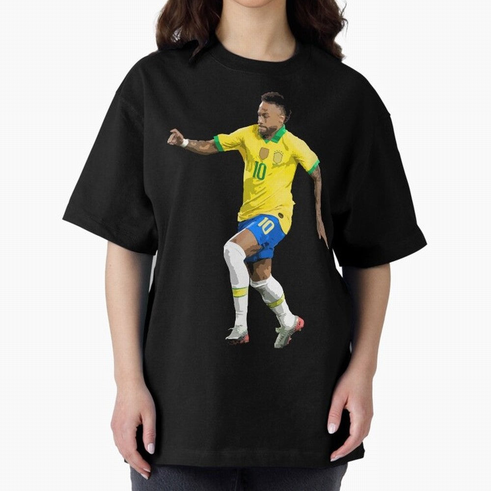 neymar Oversized T-Shirt Enjoy the Biggest Football Party of Global Football Passion for FIFA World Cup 2026 USA Canada Mexico, Inspired by CR7, Germany, Global Supporter Spirit, Legendary Goals, National Colors and Tournament Celebration; Made for