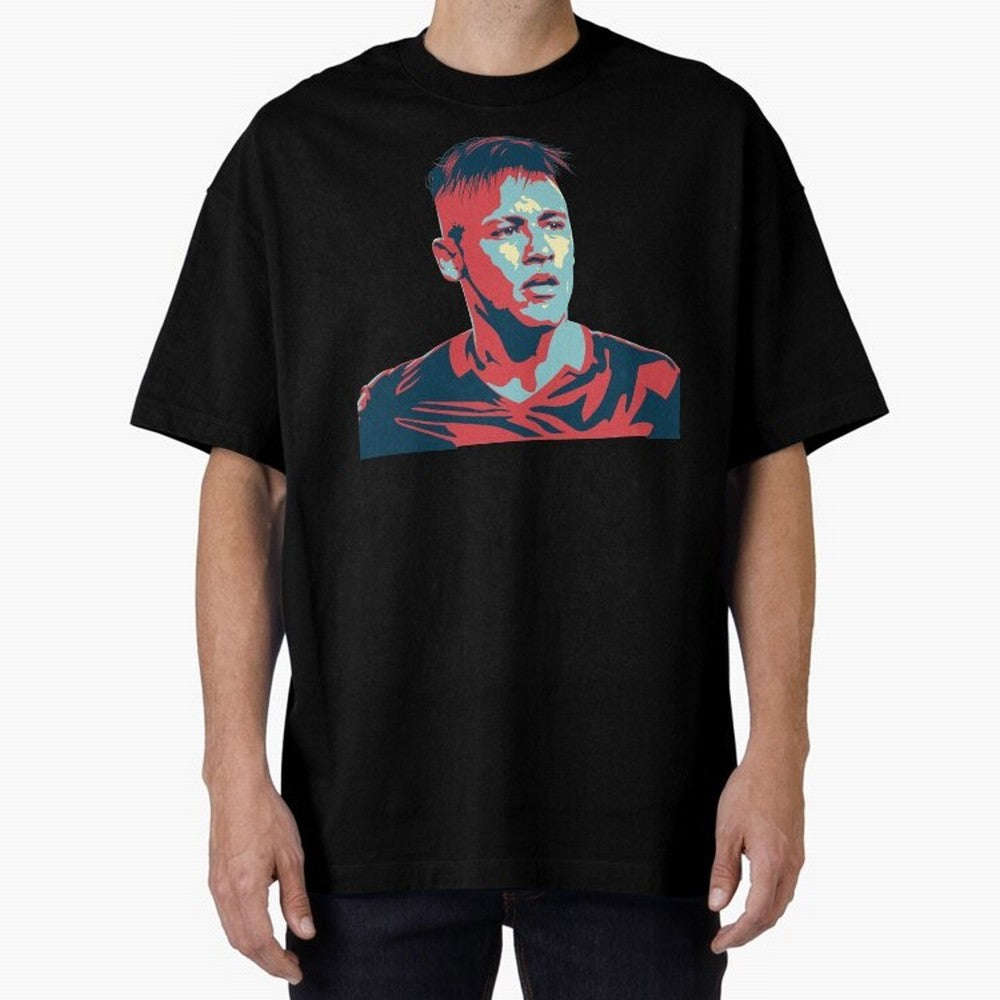 Neymar. Oversized T-Shirt Bring Champion Energy into FIFA World Cup 2026 Group Stage Centered on Haaland, England Energy, Champion Mindset, Group Stage Buzz, Knockout Tension and Passionate Fan Culture; Perfect for Fans, Collectors, Family