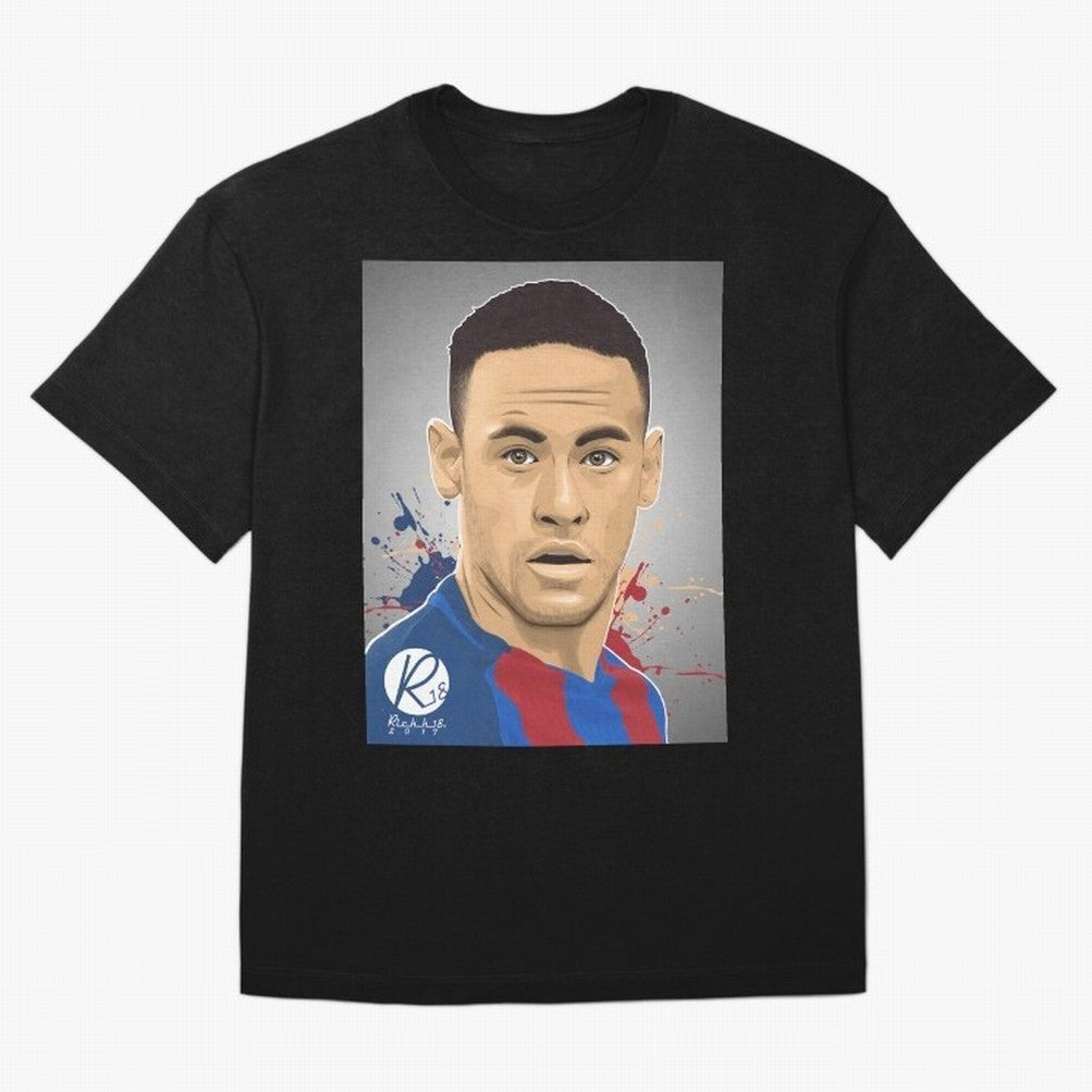 NEYMAR Oversized T-Shirt Upgrade the FIFA World Cup 2026 Group Stage Journey through Neymar Highlights, Spain Pride, Vintage Soccer Flavor, Modern Football Stars, National Flags and Final Night Emotion; Made for Collectors Who Enjoy Iconic Players,