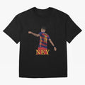 Neymar Oversized T-Shirt Turn Every Weekend Toward Match Day Hype around FIFA World Cup 2026, CR7, England and Germany, Championship Spirit, Famous Goals, Roaring Crowds and International Football Unity; Great for Supporters Who Love Legendary
