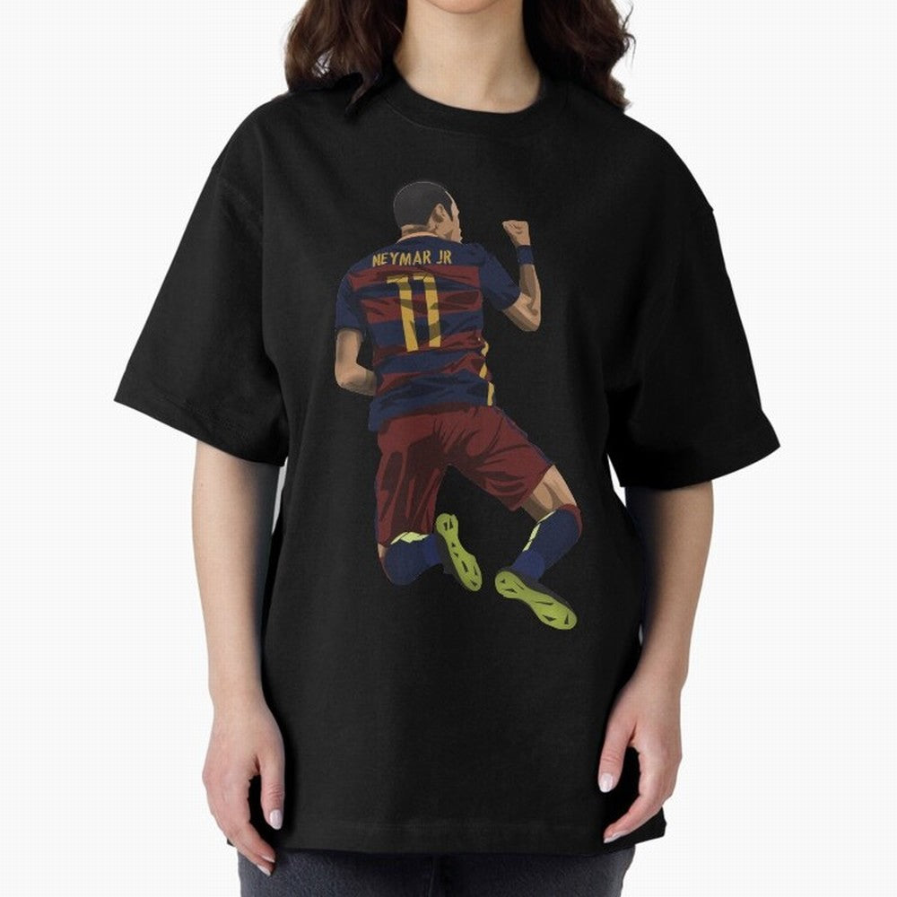 Neymar Classic T-Shirt Bring Legendary Rivalry Energy to Global Football Passion for FIFA World Cup 2026 USA Canada Mexico, Centered on Messi, Neymar and Mbappe, France, Vintage Soccer Flavor, Modern Football Stars, National Flags and Final Night