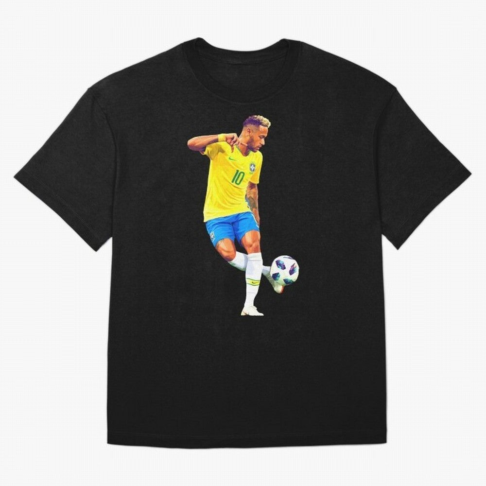 Neymar Oversized T-Shirt Make Your Look Match Match Day Hype around FIFA World Cup 2026 USA Canada Mexico, Haaland, Brazil, Portugal and Argentina, Classic Soccer Heritage, Championship Pressure, Fan Loyalty and International Pride; Built for