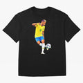Neymar Oversized T-Shirt Make Your Look Match Match Day Hype around FIFA World Cup 2026 USA Canada Mexico, Haaland, Brazil, Portugal and Argentina, Classic Soccer Heritage, Championship Pressure, Fan Loyalty and International Pride; Built for