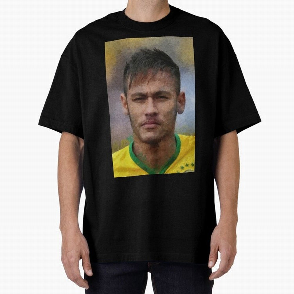 Neymar Oversized T-Shirt Live the Energy of the FIFA World Cup 2026 Group Stage Journey through Cristiano Ronaldo Highlights, Spain Pride, Fan Favorite Moments, National Team Passion, Big Match Drama and Soccer History; Created for Match Day