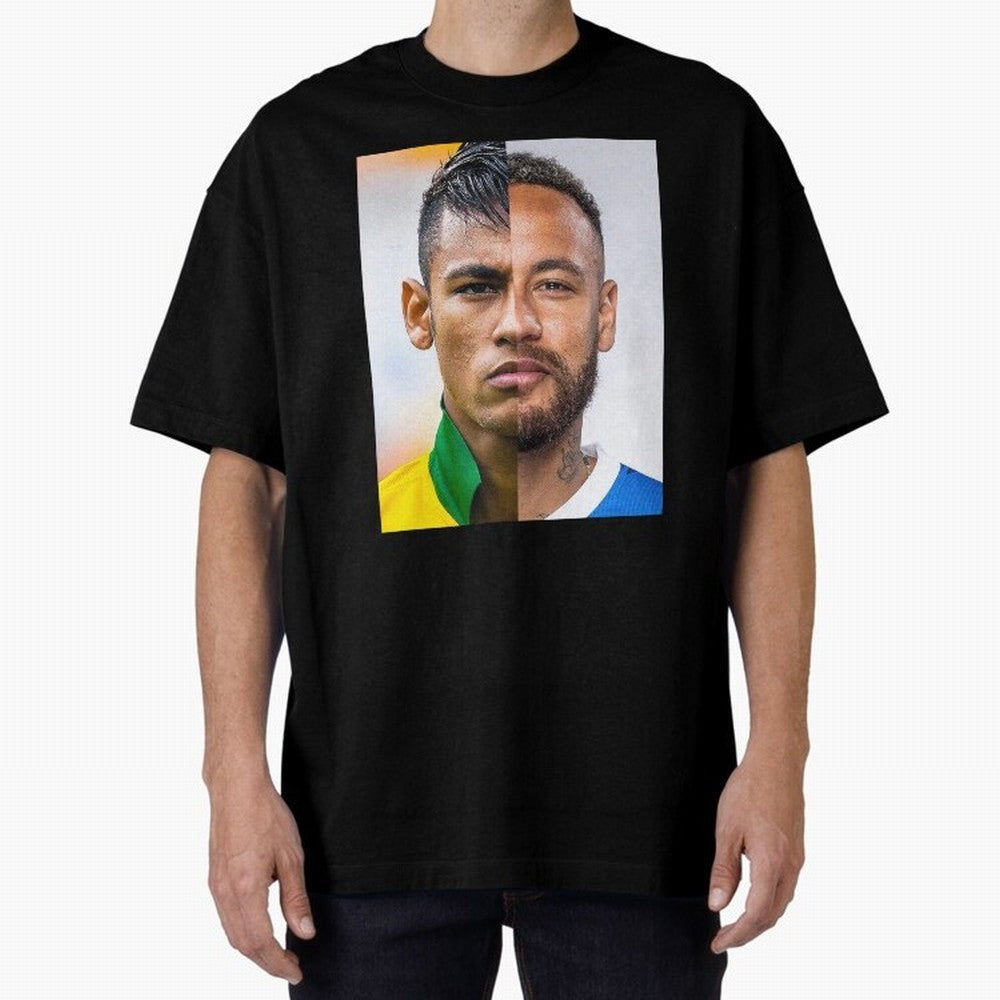 Neymar Oversized T-Shirt Carry the Dream of FIFA World Cup 2026 Celebrating Mbappe, England and Germany Energy, Supporter Pride, Iconic Celebrations, Legendary Names and Global Match Day Energy; Great for Supporters Who Love Legendary Players,