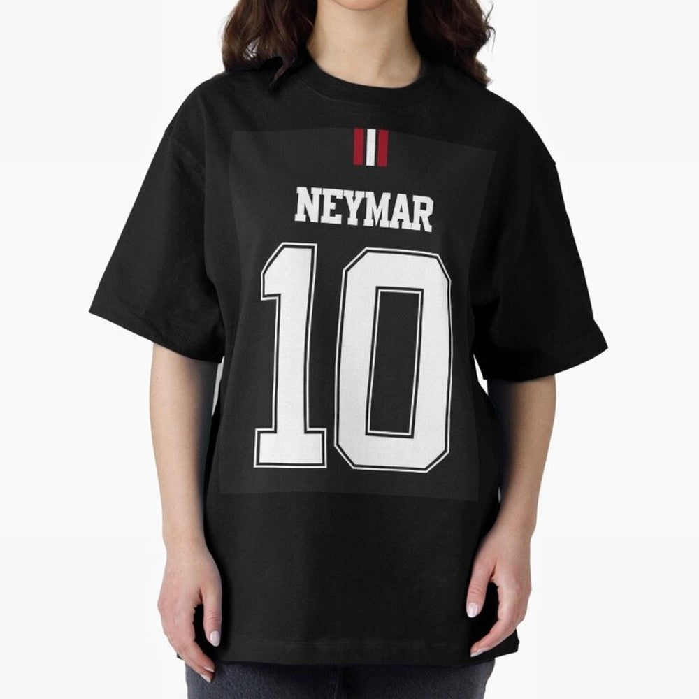 Neymar Oversized T-Shirt Experience Match Day Hype around FIFA World Cup 2026, Mbappe, Netherlands, Stadium Chants, National Pride, Trophy Dreams and Unforgettable Football Memories; Created for Match Day Parties, Soccer Gifts, Fan Photos, Travel