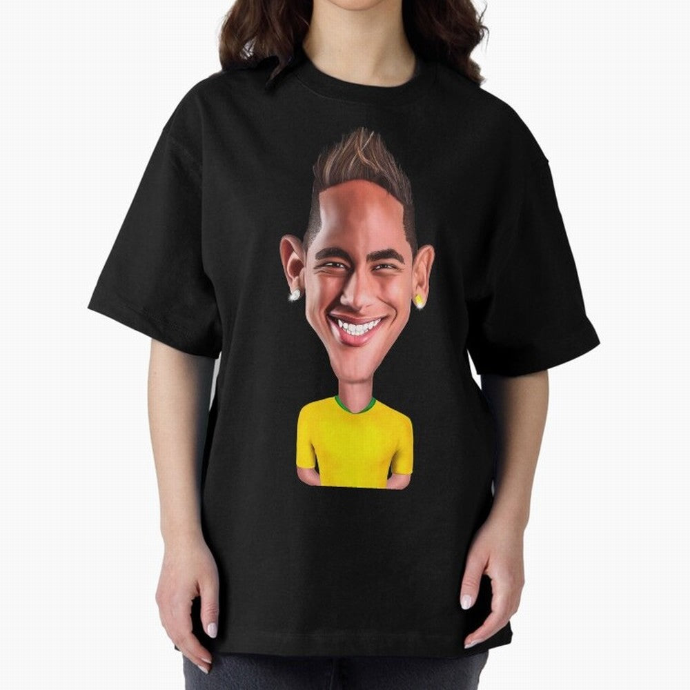 Soccer Oversized T-Shirt Celebrate Match Day Hype around FIFA World Cup 2026, Neymar, Haaland and Cristiano Ronaldo, England, France and Netherlands, Stadium Chants, National Pride, Trophy Dreams and Unforgettable Football Memories; Ideal for