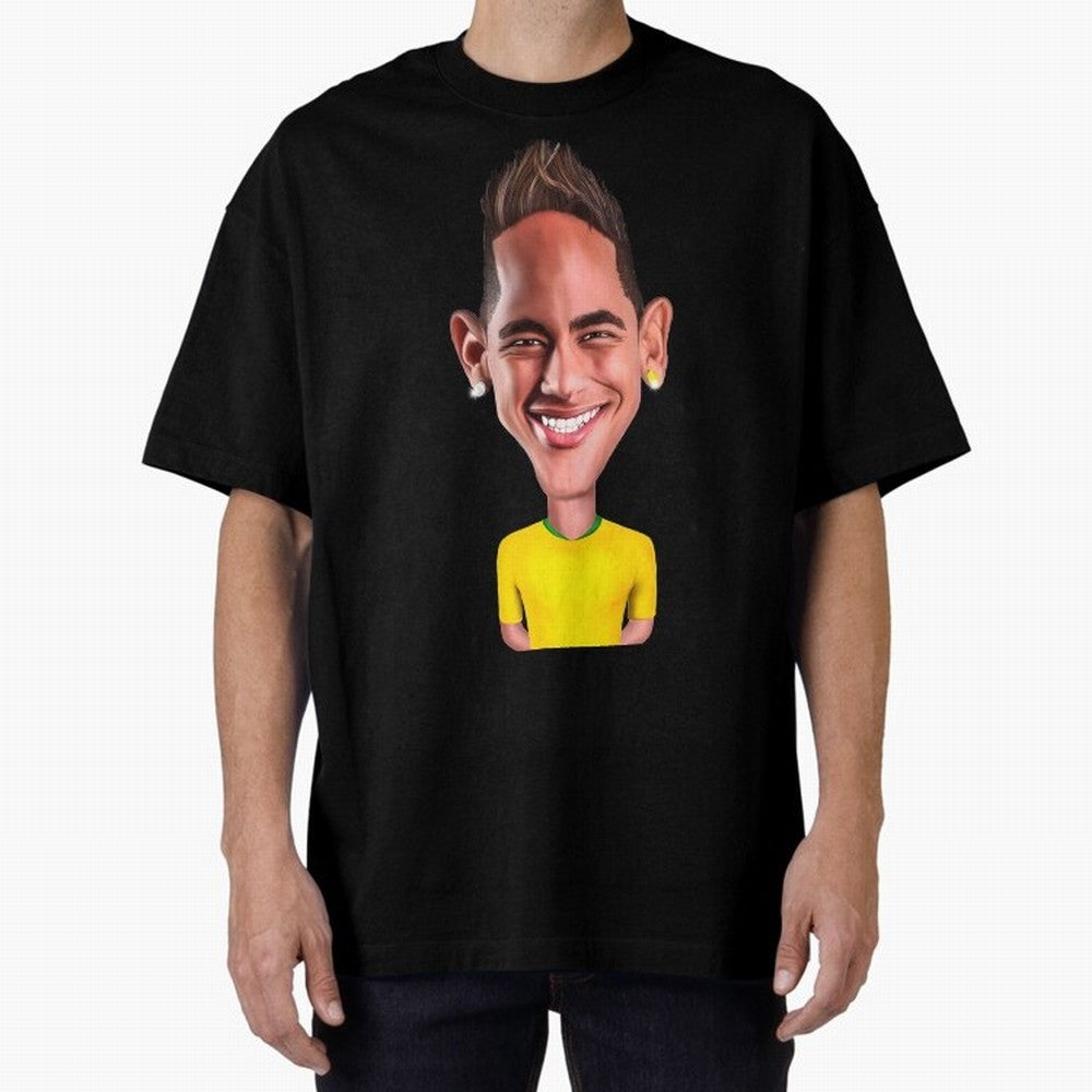 Soccer Oversized T-Shirt Celebrate Match Day Hype around FIFA World Cup 2026, Neymar, Haaland and Cristiano Ronaldo, England, France and Netherlands, Stadium Chants, National Pride, Trophy Dreams and Unforgettable Football Memories; Ideal for