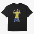 Neymar Brazil Celebration Sticker Essential T-Shirt Support FIFA World Cup 2026 USA Canada Mexico Inspired by Mbappe, Portugal Energy, Retro Football Energy, Iconic Rivalries, Trophy Chase Drama and Stadium Atmosphere; Perfect for People Who Love