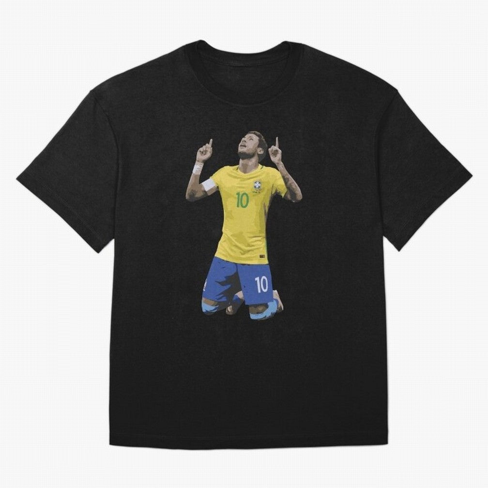 Neymar Brazil Celebration Sticker Essential T-Shirt Support FIFA World Cup 2026 USA Canada Mexico Inspired by Mbappe, Portugal Energy, Retro Football Energy, Iconic Rivalries, Trophy Chase Drama and Stadium Atmosphere; Perfect for People Who Love