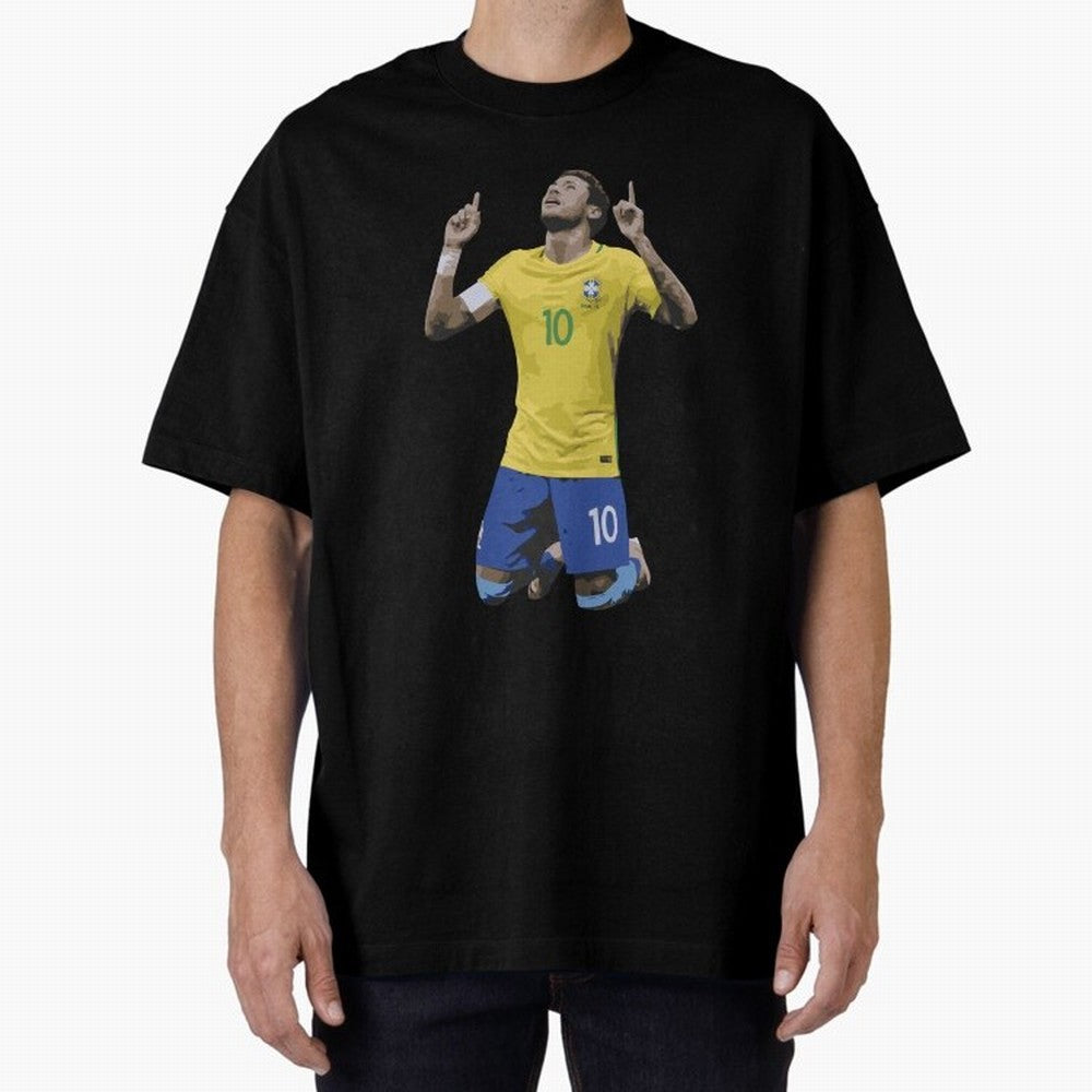 Neymar Brazil Celebration Sticker Essential T-Shirt Support FIFA World Cup 2026 USA Canada Mexico Inspired by Mbappe, Portugal Energy, Retro Football Energy, Iconic Rivalries, Trophy Chase Drama and Stadium Atmosphere; Perfect for People Who Love