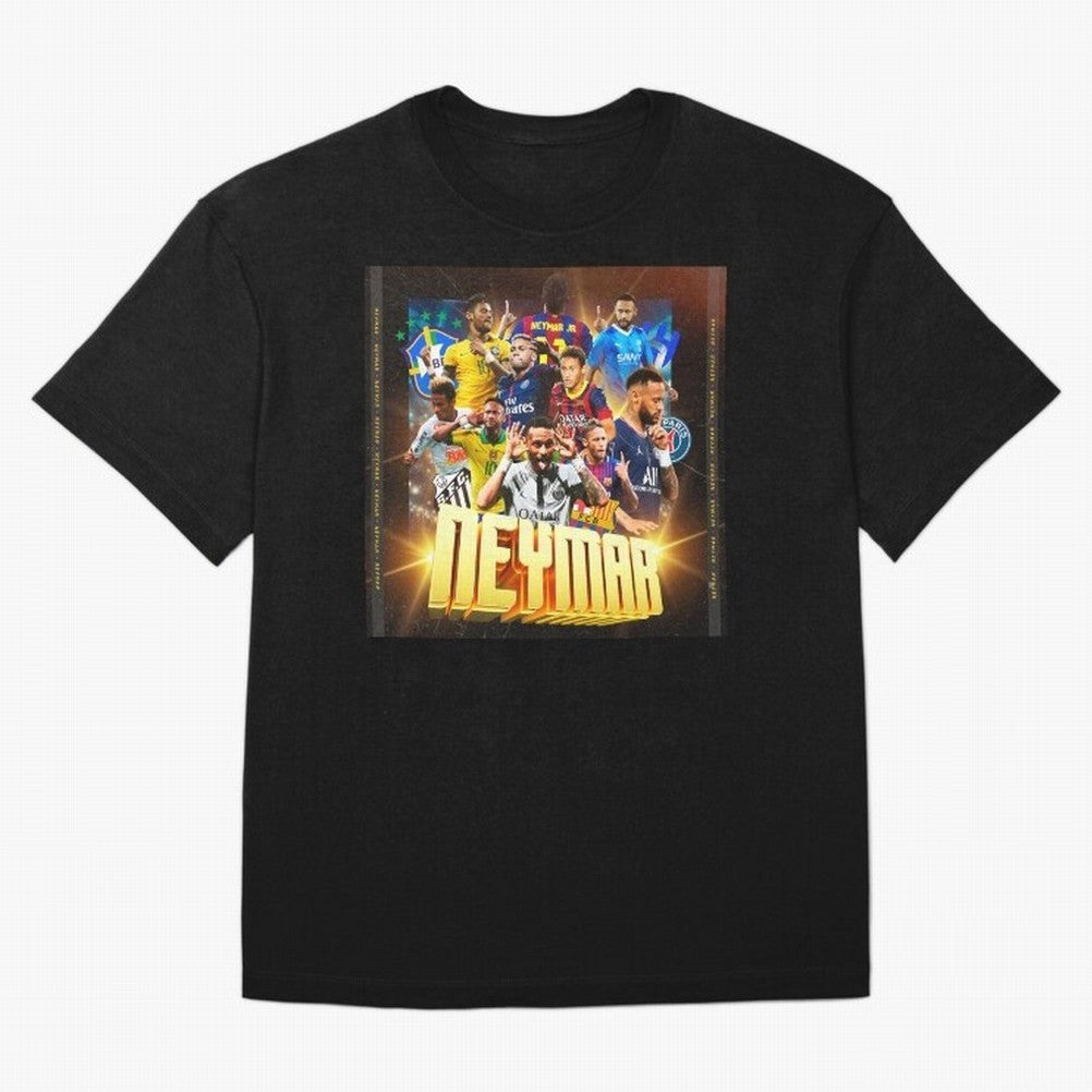 Neymar Best of Career Classic T-Shirt Celebrate Rivalries and Pride in FIFA World Cup 2026 Group Stage for Fans of Messi and Cristiano Ronaldo and England, Bringing Global Supporter Spirit, Legendary Goals, National Colors and Tournament
