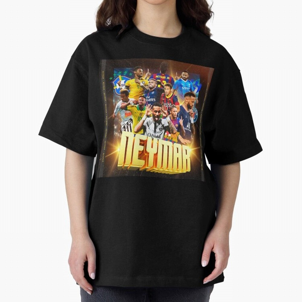 Neymar Best of Career Classic T-Shirt Celebrate Rivalries and Pride in FIFA World Cup 2026 Group Stage for Fans of Messi and Cristiano Ronaldo and England, Bringing Global Supporter Spirit, Legendary Goals, National Colors and Tournament