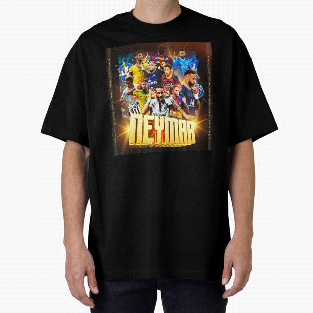 Neymar Best of Career Classic T-Shirt Celebrate Rivalries and Pride in FIFA World Cup 2026 Group Stage for Fans of Messi and Cristiano Ronaldo and England, Bringing Global Supporter Spirit, Legendary Goals, National Colors and Tournament