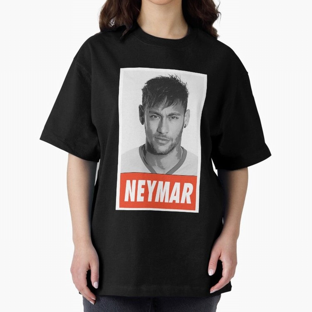 FOOTBALL- Neymar Essential T-Shirt Essential T-Shirt Elevate FIFA World Cup 2026 Spirit, Filled with France and Portugal, Messi and Cristiano Ronaldo, Sports Nostalgia, International Competition, Famous Players and Unforgettable Victories; Perfect