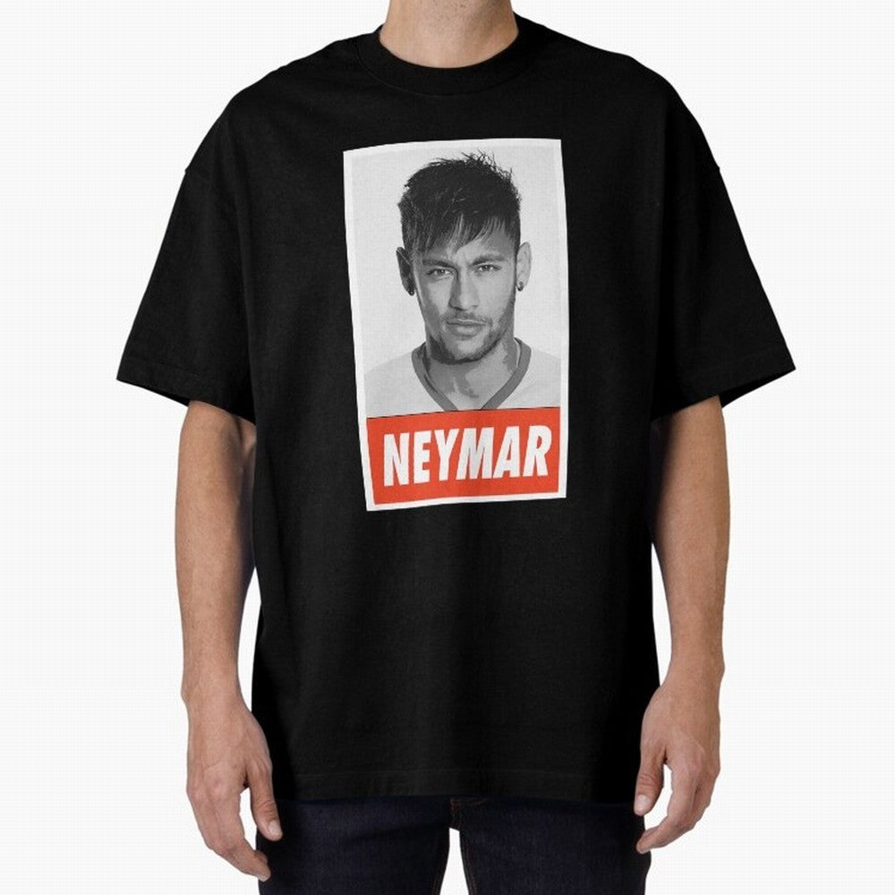 FOOTBALL- Neymar Essential T-Shirt Essential T-Shirt Elevate FIFA World Cup 2026 Spirit, Filled with France and Portugal, Messi and Cristiano Ronaldo, Sports Nostalgia, International Competition, Famous Players and Unforgettable Victories; Perfect