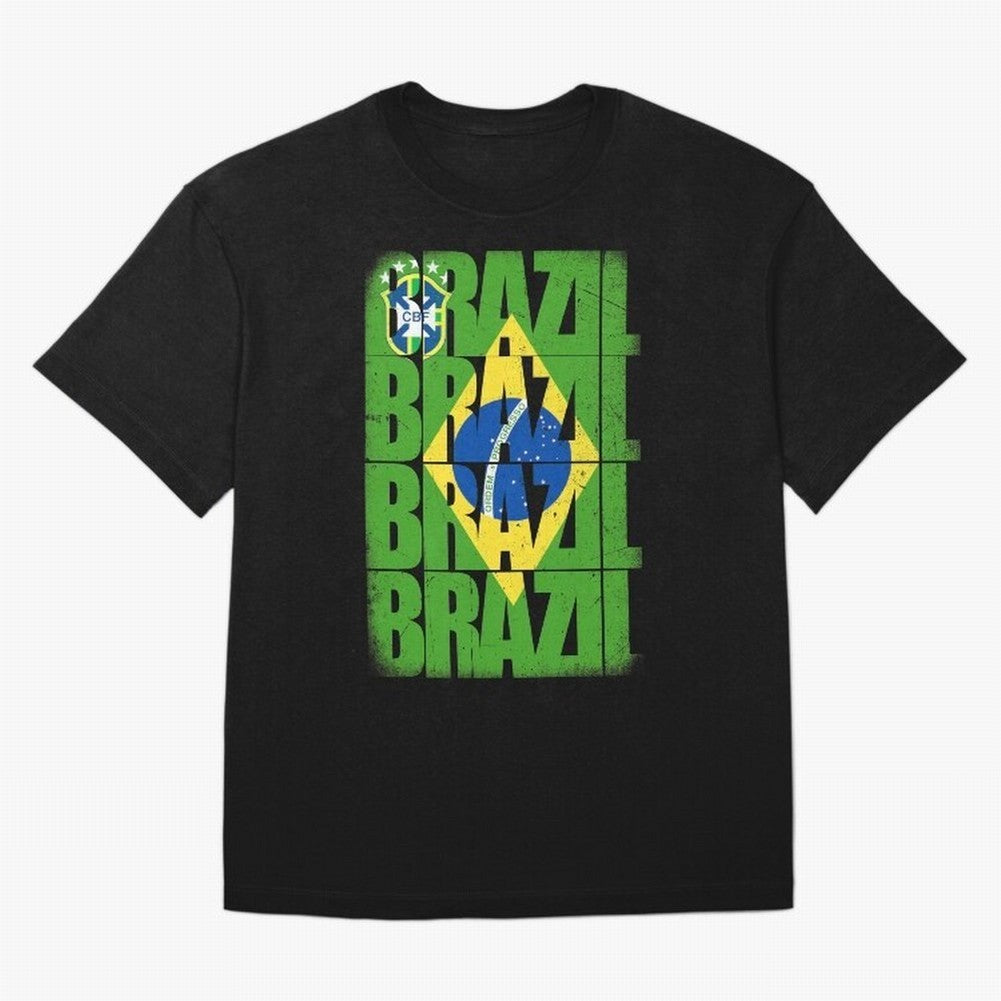 Brazil Champion Classic T-Shirt Show Up for the Glory of FIFA World Cup 2026 Spirit, Centered on Brazil, Portugal and Argentina, Messi, CR7 and Mbappe, Football Festival Excitement, Trophy Ambitions, Country Rivalries and Star Player Buzz; Perfect