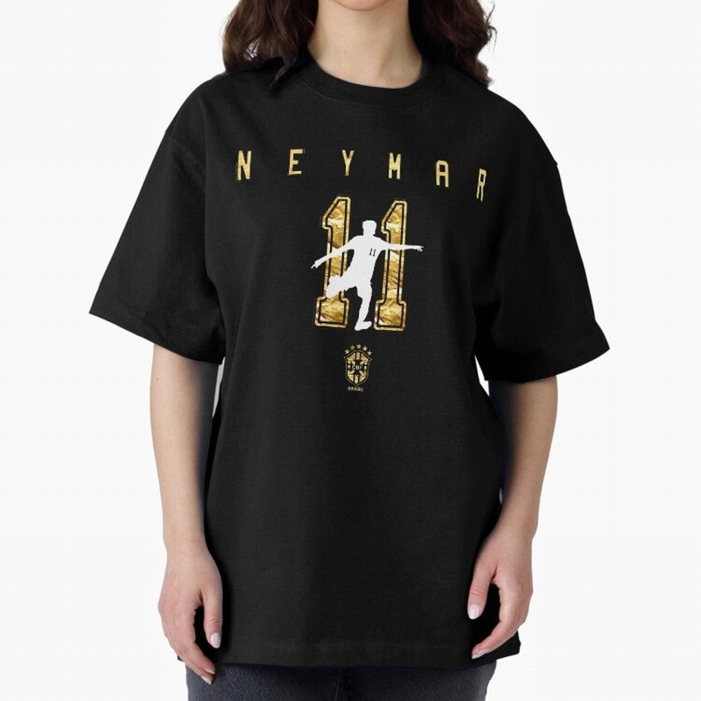 Neymar Gold Design Classic T-Shirt Bring Home the FIFA World Cup 2026 Group Stage Journey through Messi Highlights, Spain and Netherlands Pride, Match Day Excitement, Supporter Culture, Golden Goals and Global Football Passion; Ideal for Passionate