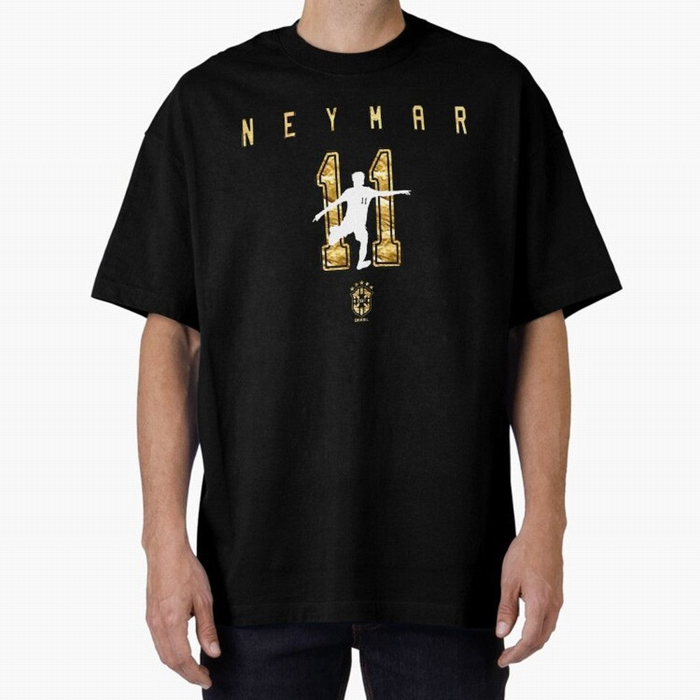 Neymar Gold Design Classic T-Shirt Bring Home the FIFA World Cup 2026 Group Stage Journey through Messi Highlights, Spain and Netherlands Pride, Match Day Excitement, Supporter Culture, Golden Goals and Global Football Passion; Ideal for Passionate