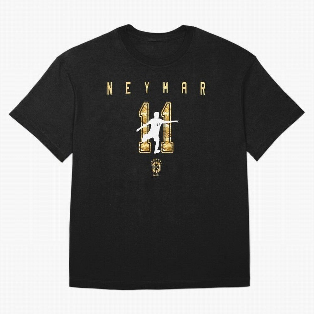 Neymar Gold Design Classic T-Shirt Bring Home the FIFA World Cup 2026 Group Stage Journey through Messi Highlights, Spain and Netherlands Pride, Match Day Excitement, Supporter Culture, Golden Goals and Global Football Passion; Ideal for Passionate