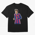 Neymar prime Oversized T-Shirt Celebrate the Stars of FIFA World Cup 2026 USA Canada Mexico Spirit, Featuring Argentina, Messi, CR7 and Mbappe, Retro Football Energy, Iconic Rivalries, Trophy Chase Drama and Stadium Atmosphere; Ideal for Passionate