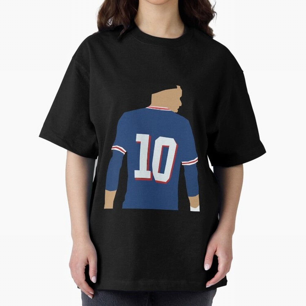the number 10 Oversized T-Shirt Elevate FIFA World Cup 2026 Group Stage Driven by Messi, CR7 and Mbappe, Spain and Netherlands Energy, Fan Favorite Moments, National Team Passion, Big Match Drama and Soccer History; Made for Collectors Who Enjoy