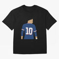 the number 10 Oversized T-Shirt Elevate FIFA World Cup 2026 Group Stage Driven by Messi, CR7 and Mbappe, Spain and Netherlands Energy, Fan Favorite Moments, National Team Passion, Big Match Drama and Soccer History; Made for Collectors Who Enjoy