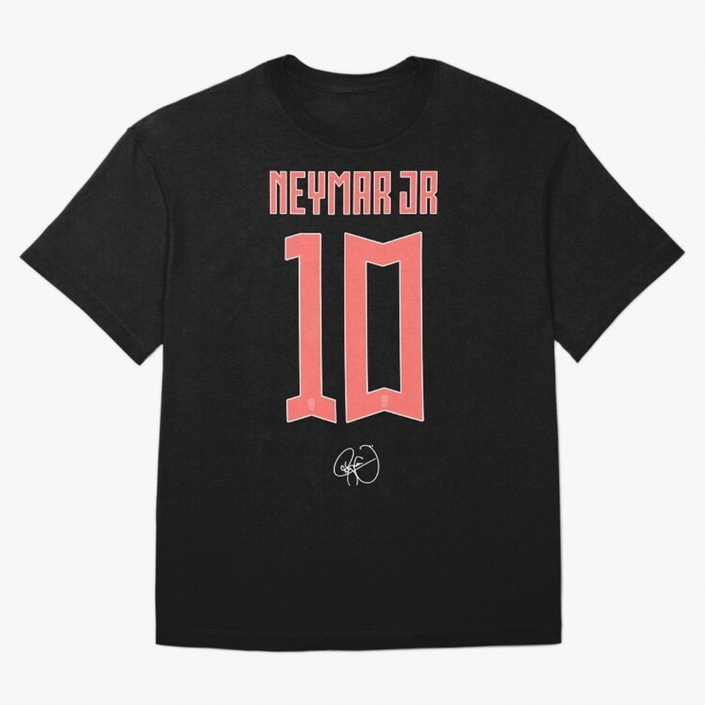 Neymar 10 Oversized T-Shirt Support Your Favorite Stars during Global Football Passion for FIFA World Cup 2026, Centered on Messi, CR7 and Mbappe, France and Portugal, Championship Spirit, Famous Goals, Roaring Crowds and International Football