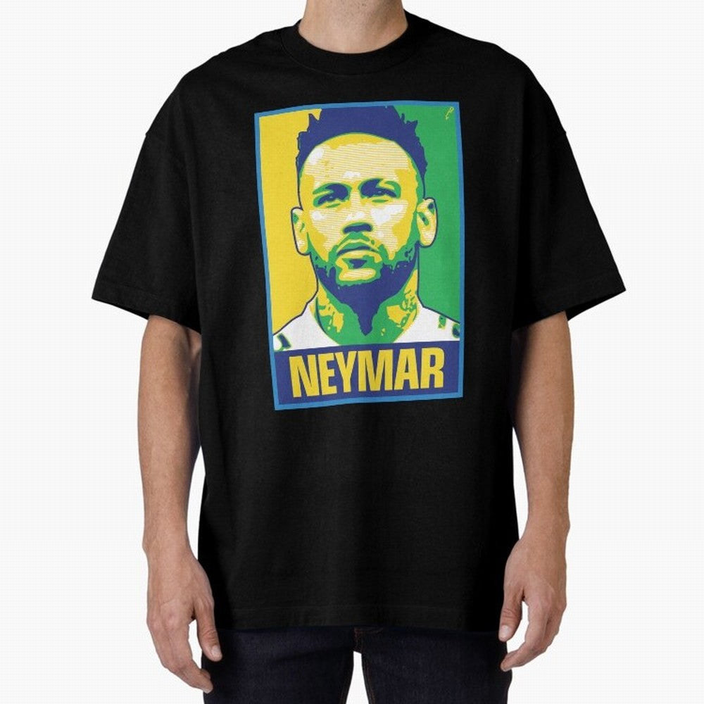 Neymar - BRAZIL Classic T-Shirt Fuel Match Day Hype around FIFA World Cup 2026 Group Stage, CR7 and Messi, Argentina and Brazil, Classic Soccer Heritage, Championship Pressure, Fan Loyalty and International Pride; Ideal for Football Dads, Football
