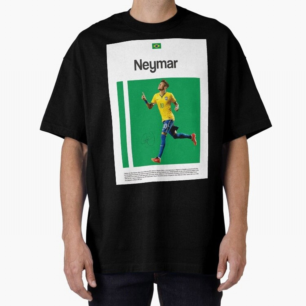 Neymar poster Classic T-Shirt Feel the Trophy Chase of the FIFA World Cup 2026 Group Stage Journey through Haaland and Mbappe Highlights, England, France and Netherlands Pride, Vintage Soccer Flavor, Modern Football Stars, National Flags and Final