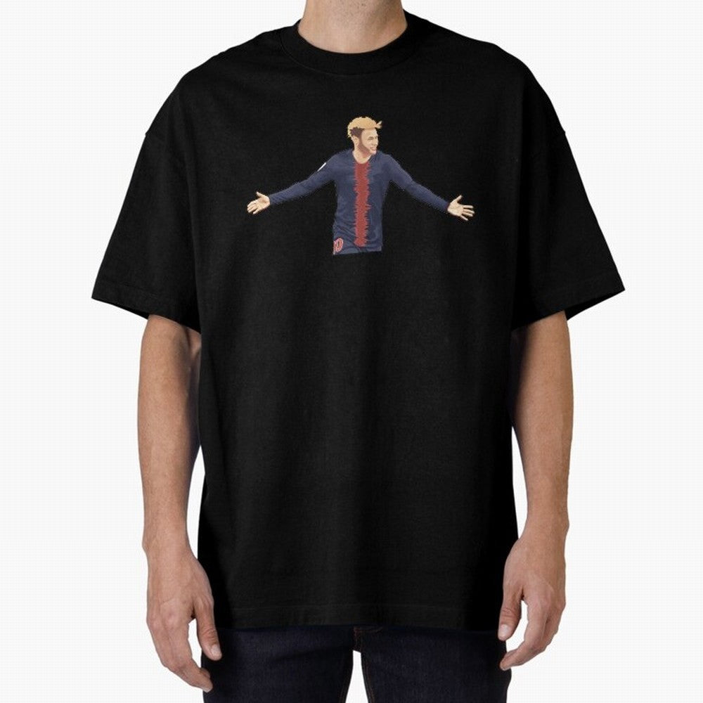 Neymar Calebration Classic T-Shirt Feel the Roar of Global Football Passion for FIFA World Cup 2026, with Neymar, Haaland and Cristiano Ronaldo, Spain, Championship Spirit, Famous Goals, Roaring Crowds and International Football Unity; Great for