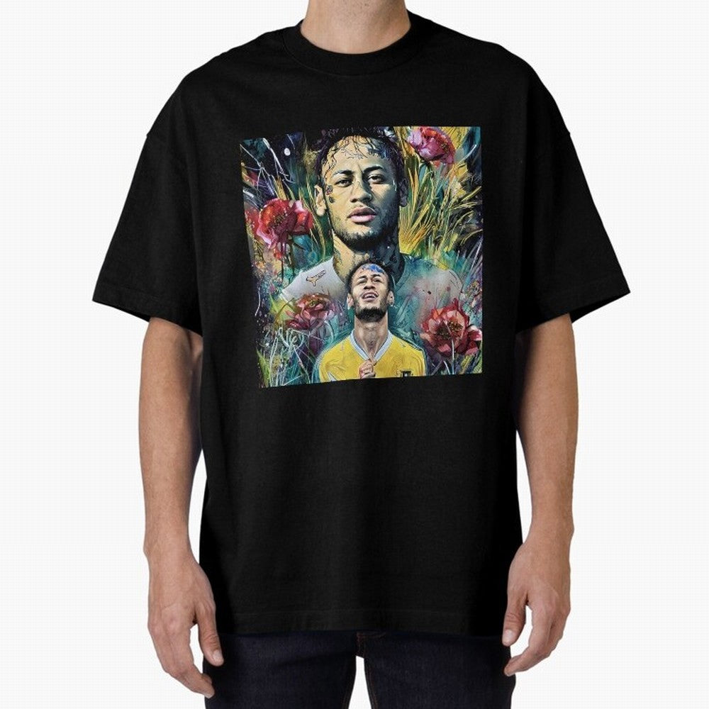 Double Neymar Classic T-Shirt Celebrate the Road through FIFA World Cup 2026 for Fans of Mbappe and England, France and Netherlands, Bringing Supporter Pride, Iconic Celebrations, Legendary Names and Global Match Day Energy; Ideal for Football