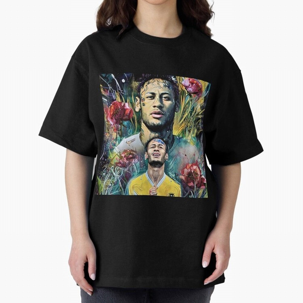 Double Neymar Classic T-Shirt Celebrate the Road through FIFA World Cup 2026 for Fans of Mbappe and England, France and Netherlands, Bringing Supporter Pride, Iconic Celebrations, Legendary Names and Global Match Day Energy; Ideal for Football