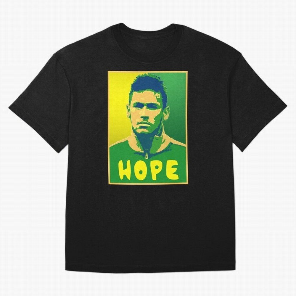 Neymar Hope Classic T-Shirt Carry the Dream of FIFA World Cup 2026 Spirit, Capturing England, Messi and Cristiano Ronaldo, Fan Favorite Moments, National Team Passion, Big Match Drama and Soccer History; Great for Watch Parties, Sports Bars, Family