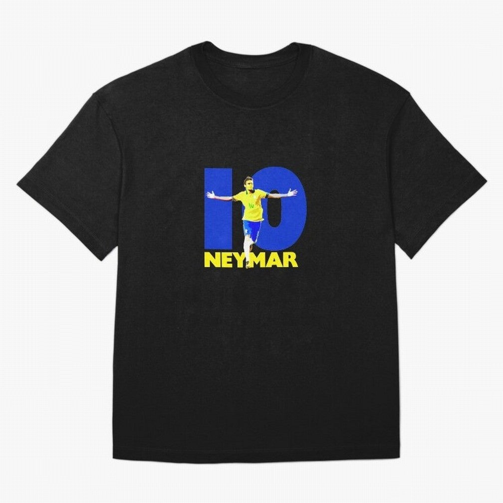 Neymar 10 Oversized T-Shirt Live for the Drama of FIFA World Cup 2026 USA Canada Mexico for Fans of Neymar and England, France and Netherlands, Bringing Sports Nostalgia, International Competition, Famous Players and Unforgettable Victories; Ideal