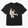 Illustration Neymar Classic T-Shirt Show Up for the Glory of the FIFA World Cup 2026 Group Stage Journey through Haaland and Mbappe Highlights, Argentina, France and Brazil Pride, Supporter Pride, Iconic Celebrations, Legendary Names and Global