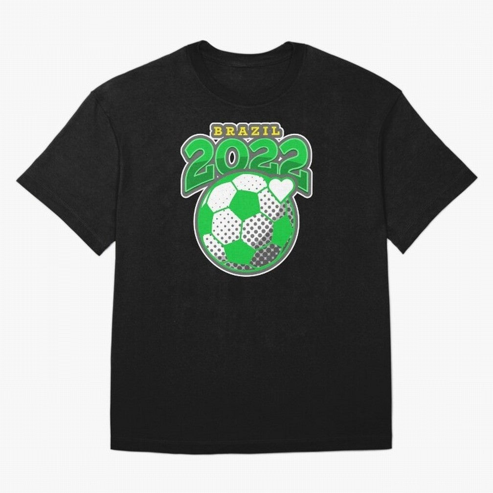Brazil World Cup Design 2022 Classic T-Shirt Get Ready for Global Football Passion for FIFA World Cup 2026 USA Canada Mexico, Capturing Cristiano Ronaldo, England, France and Netherlands, Stadium Memories, Football Loyalty, International Chants and