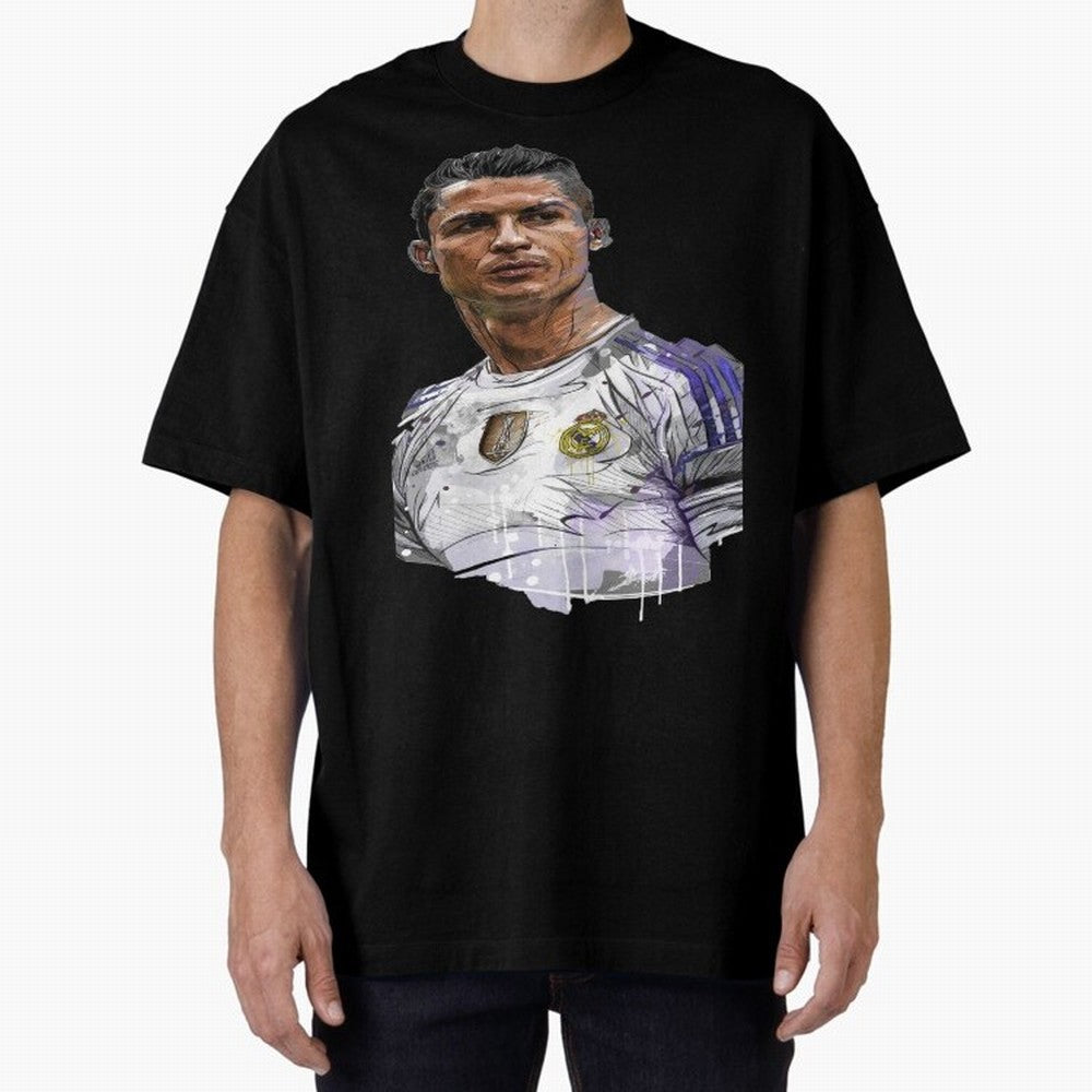 Cristiano Ronaldo Classic T-Shirt Live the Energy of Global Football Passion for FIFA World Cup 2026 Group Stage, Celebrating Messi, Neymar and Mbappe, Brazil, Portugal and Argentina, Football Festival Excitement, Trophy Ambitions, Country