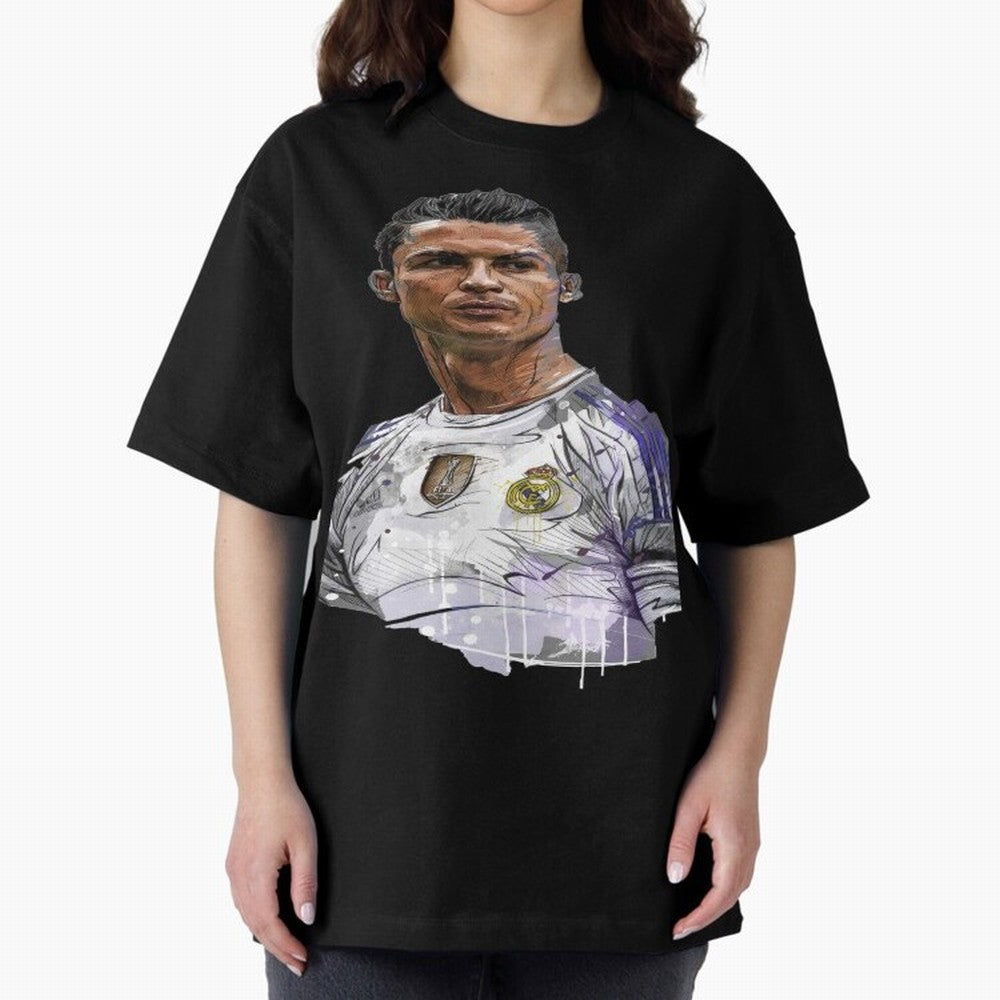 Cristiano Ronaldo Classic T-Shirt Live the Energy of Global Football Passion for FIFA World Cup 2026 Group Stage, Celebrating Messi, Neymar and Mbappe, Brazil, Portugal and Argentina, Football Festival Excitement, Trophy Ambitions, Country