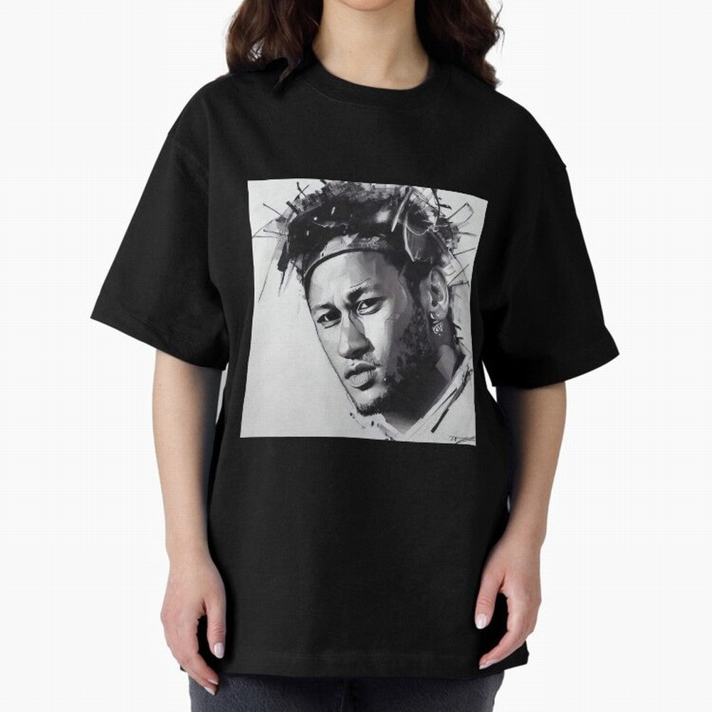 black and white Neymar Classic T-Shirt Share the Excitement of Match Day Hype around FIFA World Cup 2026 USA Canada Mexico, Messi, Neymar and Mbappe, Spain and Netherlands, Sports Nostalgia, International Competition, Famous Players and