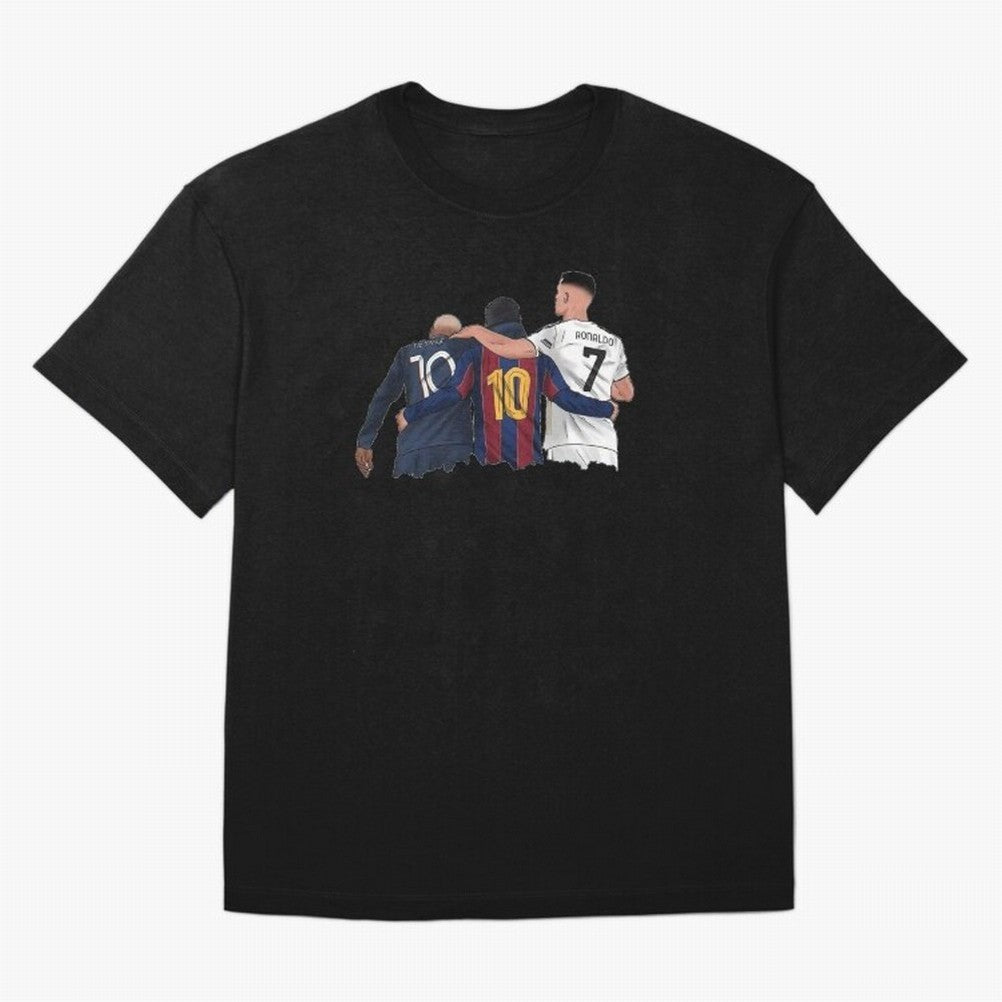Football Messi, Ronaldo, neymar tshirt Classic T-Shirt Discover the FIFA World Cup 2026 Journey through Messi, Neymar and Mbappe Highlights, England, France and Netherlands Pride, Champion Mindset, Group Stage Buzz, Knockout Tension and Passionate