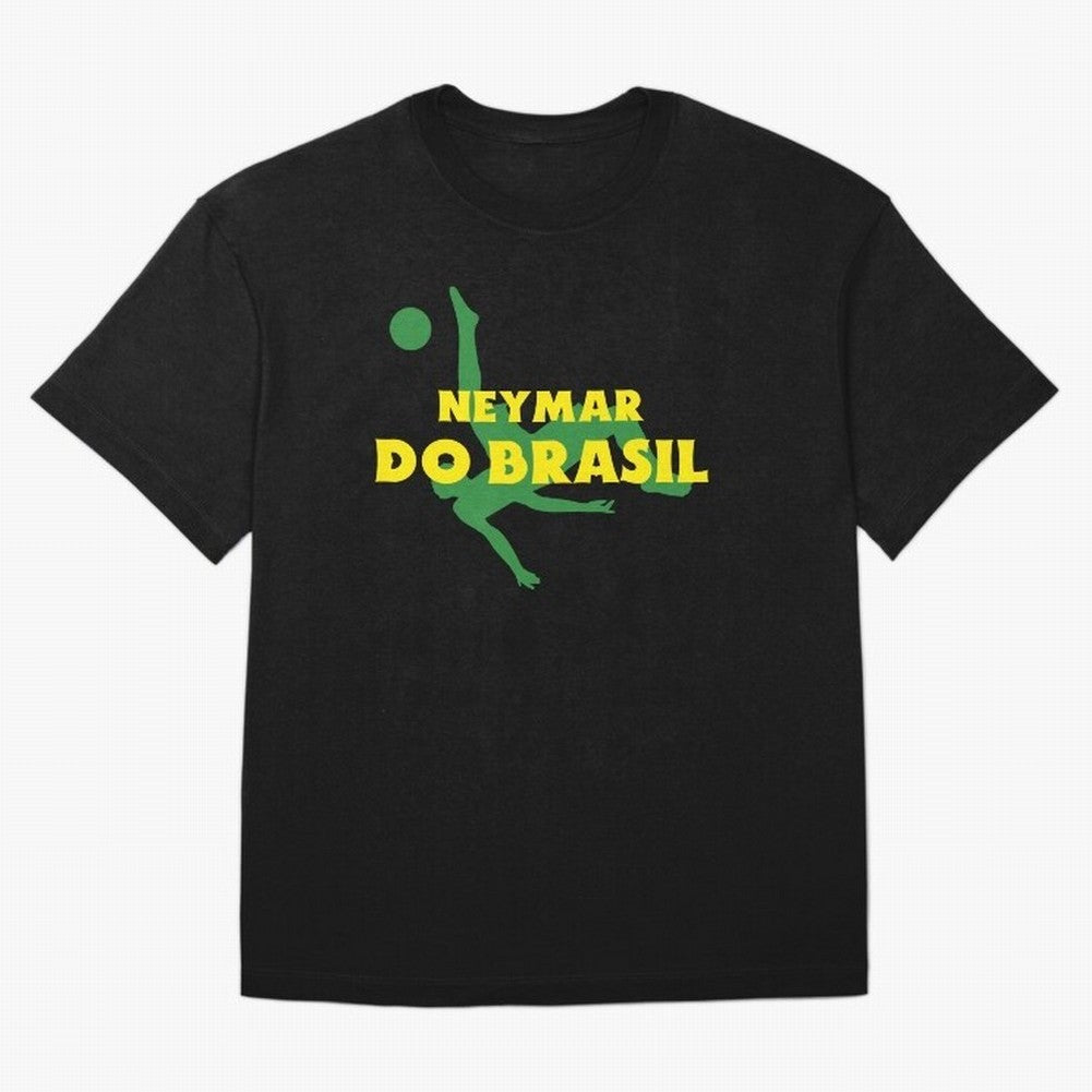 Neymar Do Brazil. Classic T-Shirt Share Match Day Hype around FIFA World Cup 2026 USA Canada Mexico, Cristiano Ronaldo, Germany, Championship Spirit, Famous Goals, Roaring Crowds and International Football Unity; Made for Collectors Who Enjoy