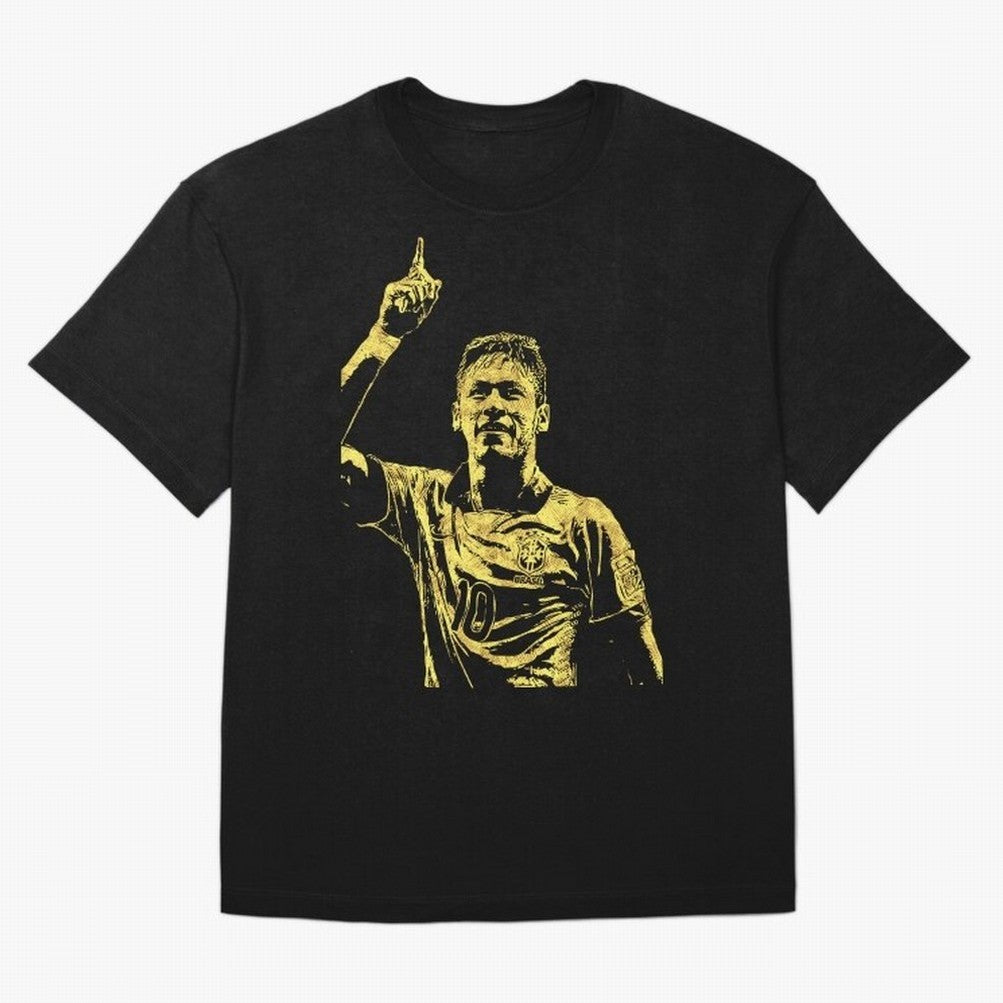 Neymar Fan Art Oversized T-Shirt Join the Global Buzz around Match Day Hype around FIFA World Cup 2026 Group Stage, Cristiano Ronaldo, Spain, Classic Soccer Heritage, Championship Pressure, Fan Loyalty and International Pride; Made for Collectors