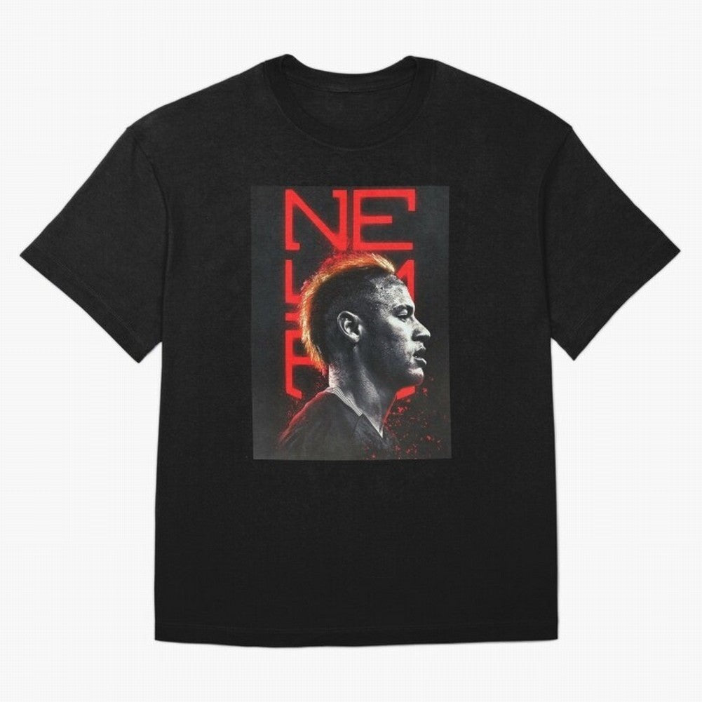 Black Wallpaper Neymar Classic T-Shirt Share the Excitement of the FIFA World Cup 2026 Group Stage Journey through CR7 Highlights, England Pride, Football History, Final Match Energy, Crowd Noise and Once in a Lifetime Moments; Perfect for