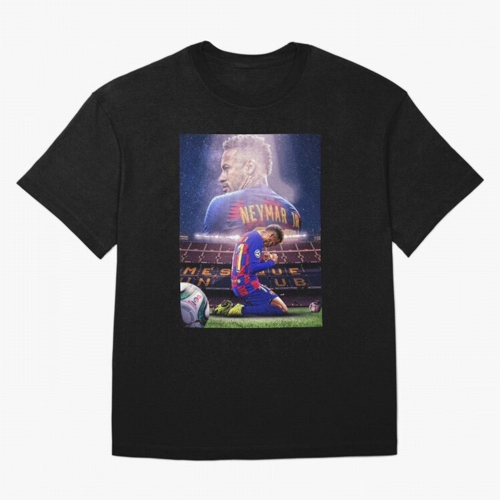 Art Wallpaper Neymar Classic T-Shirt Show Love for Legendary Goals in Match Day Hype around FIFA World Cup 2026 Group Stage, Messi and Cristiano Ronaldo, England, France and Netherlands, Sports Nostalgia, International Competition, Famous Players