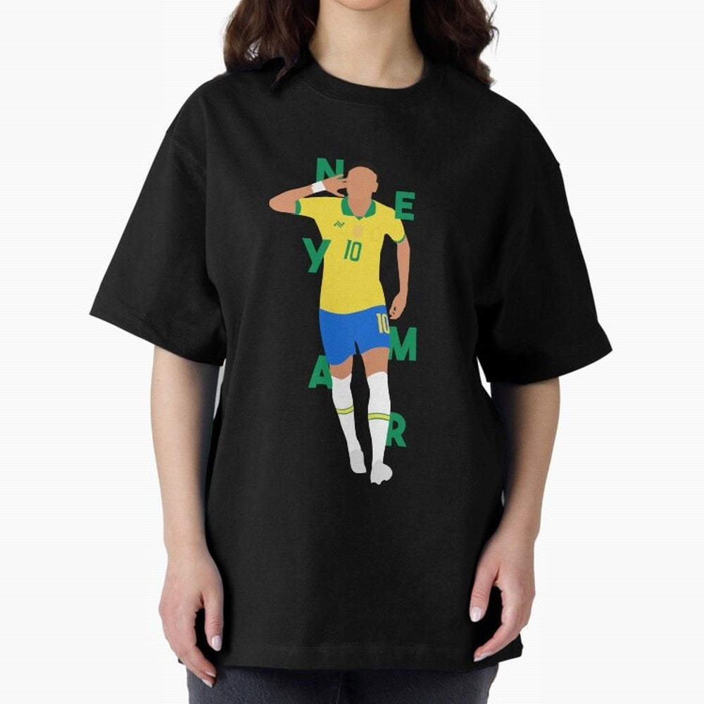 Neymar x Brazil Classic T-Shirt Keep the Legacy of the FIFA World Cup 2026 Journey through Messi, Neymar and Mbappe Highlights, Portugal, Spain and Germany Pride, Worldwide Fan Energy, Dramatic Goals, Stadium Lights and Championship Celebrations;
