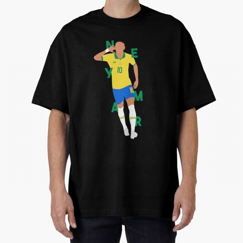 Neymar x Brazil Classic T-Shirt Keep the Legacy of the FIFA World Cup 2026 Journey through Messi, Neymar and Mbappe Highlights, Portugal, Spain and Germany Pride, Worldwide Fan Energy, Dramatic Goals, Stadium Lights and Championship Celebrations;