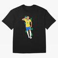 Neymar x Brazil Classic T-Shirt Keep the Legacy of the FIFA World Cup 2026 Journey through Messi, Neymar and Mbappe Highlights, Portugal, Spain and Germany Pride, Worldwide Fan Energy, Dramatic Goals, Stadium Lights and Championship Celebrations;