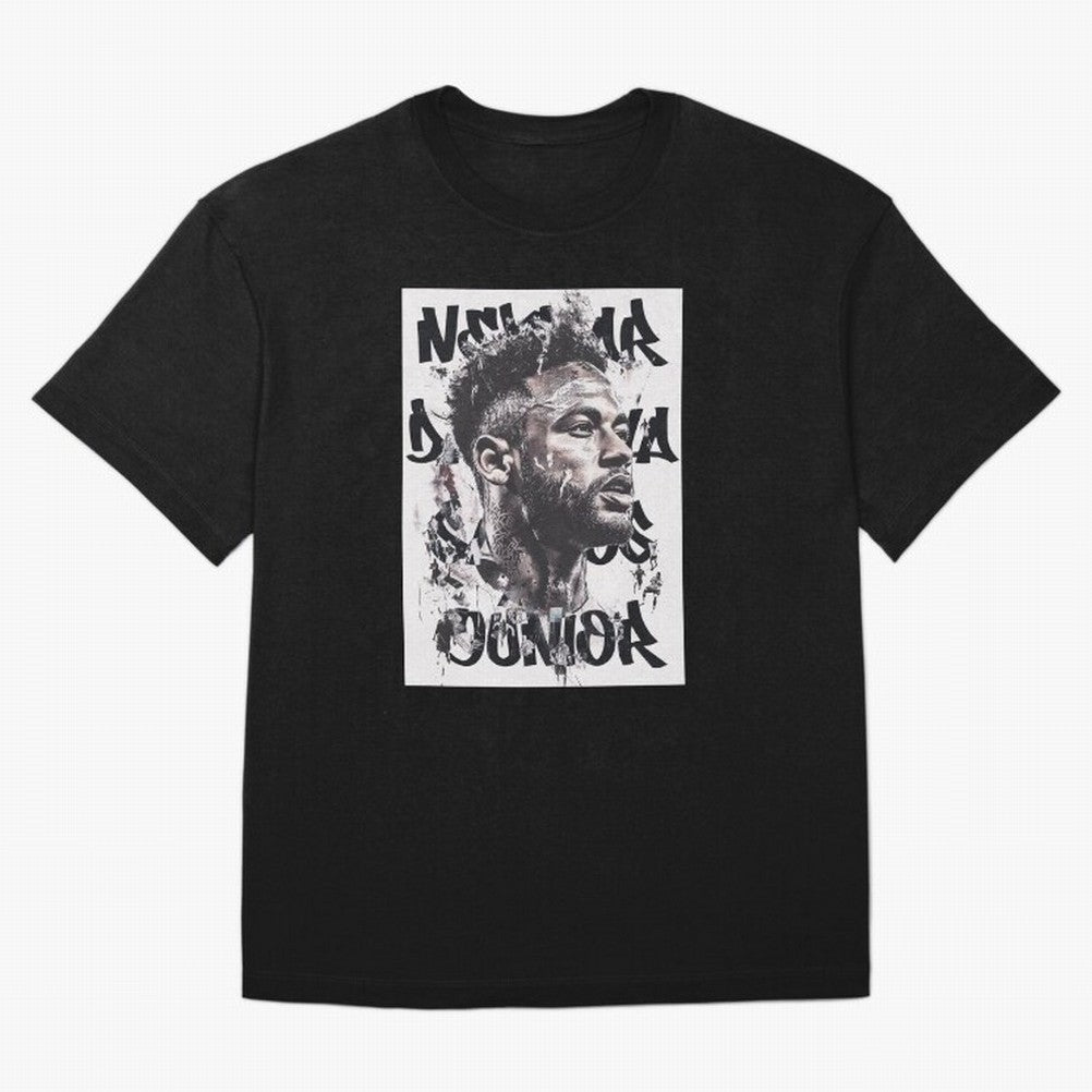 Potrait artistic collage of Neymar Classic T-Shirt Support the Legends of the FIFA World Cup 2026 Group Stage Journey through CR7 Highlights, England, France and Netherlands Pride, Championship Spirit, Famous Goals, Roaring Crowds and International